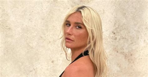 kesha nude|Kesha posts two new nude photos to Instagram